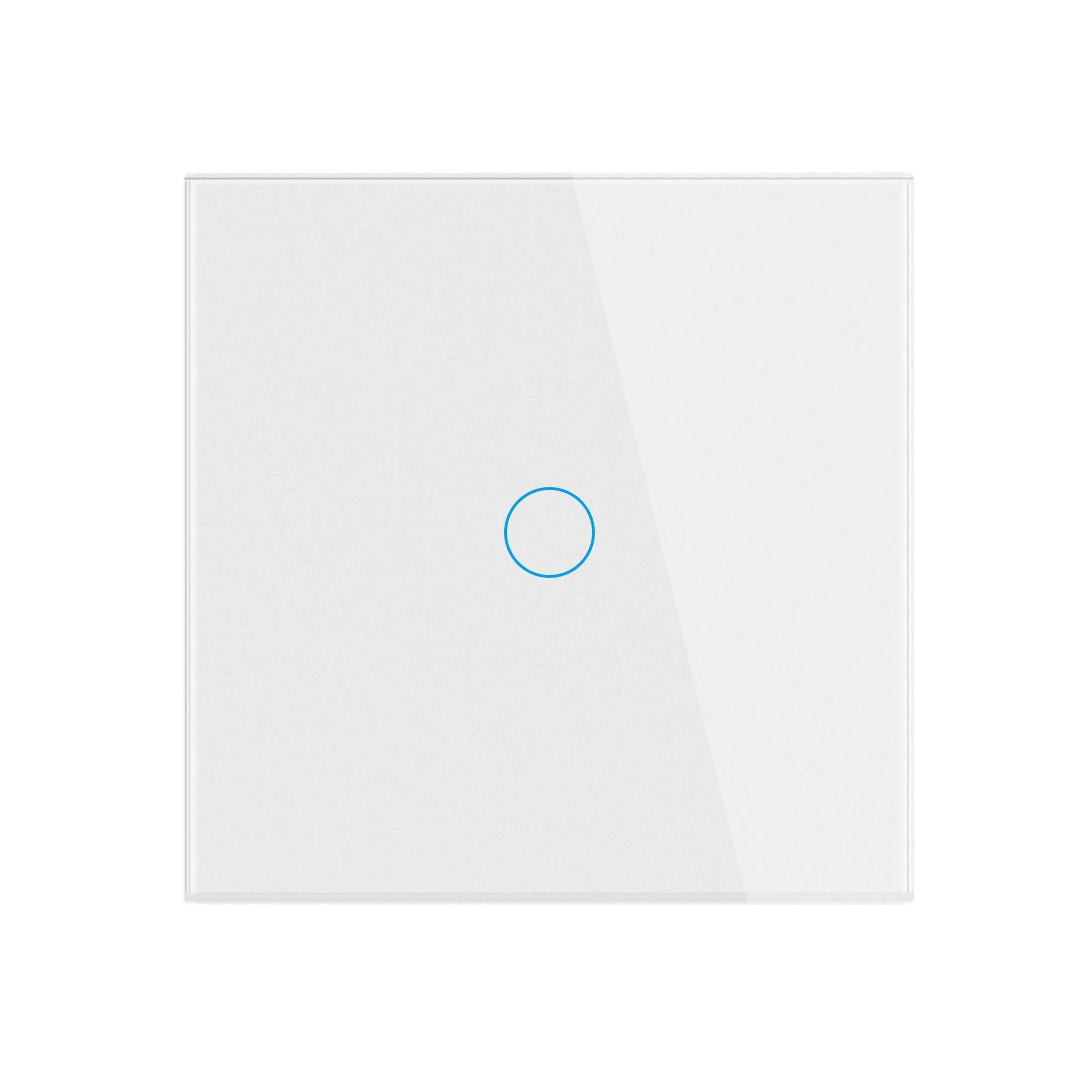 Tuya Smart Wifi Touch Light Switch, No Neutral Wire Required Wall Switch EU 1 2 3 4 Gang, Work with Alexa Google Home