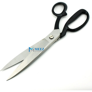 12" Smooth-Cut Bent Tailors Shears Scissors Stainless Steel Heavy Duty Tailor Shears Beauty Tool