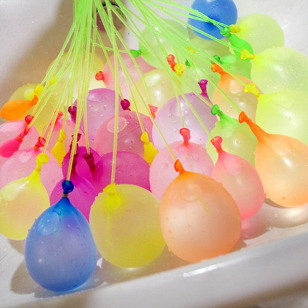 Hot Sale 3 Bunch Easy Rapid Quick Fill Magic Self Sealing Water Balloons Quick Fill 111 Ball Bomb Boobs For Water Fighting Game