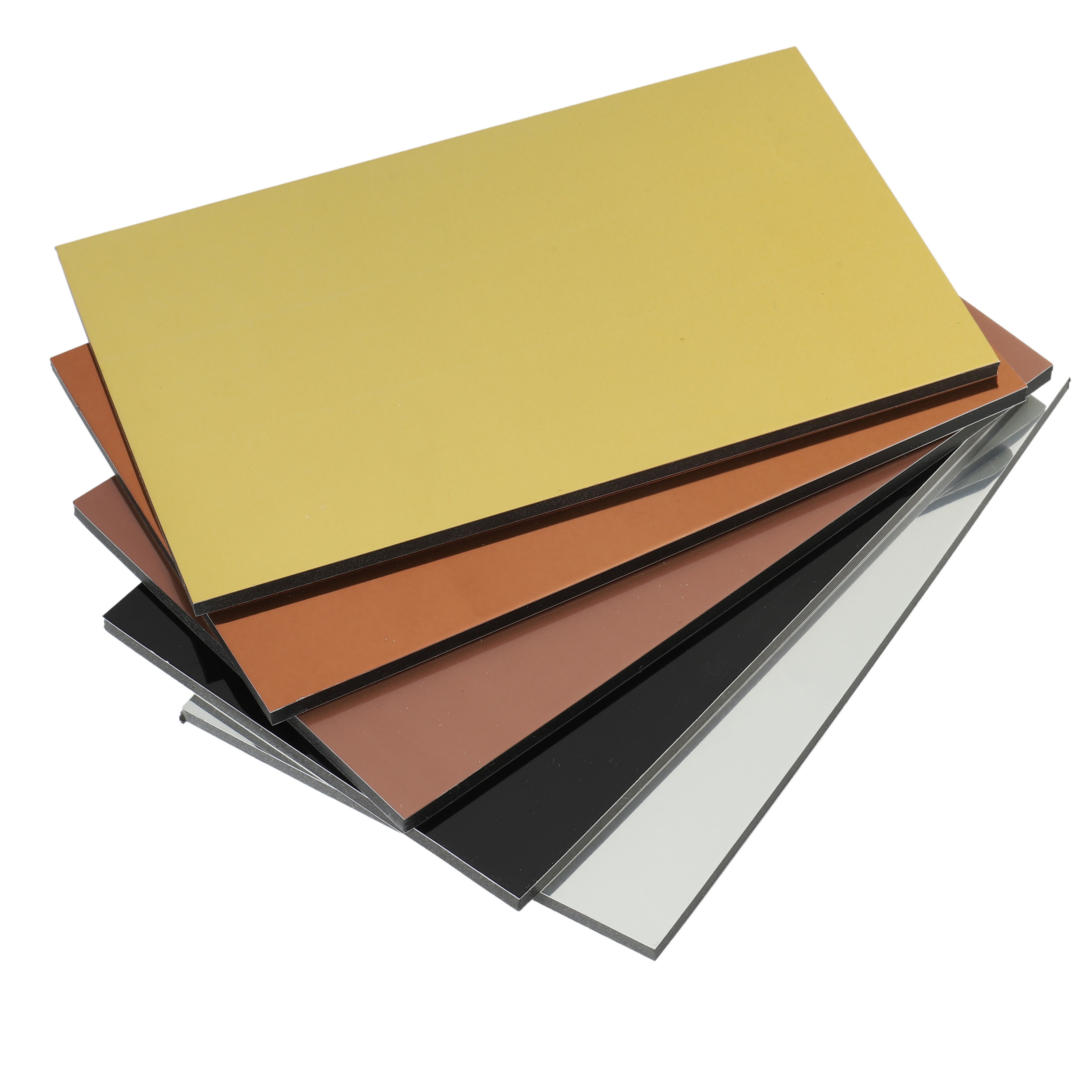 ACP Glossy PVDF coating 2/3/4/5/6mm 3d exterior/interior wall cladding sheets ACP aluminum composite panels for each scene