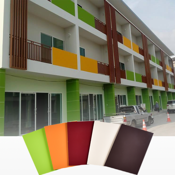 Modern advertising board exterior interior decoration Aluminum composite panel of mdf wpc wall sheet