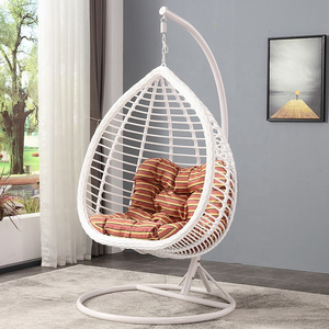 MEIJIA outdoor swing rattan wicker chair hanging basket egg chairs