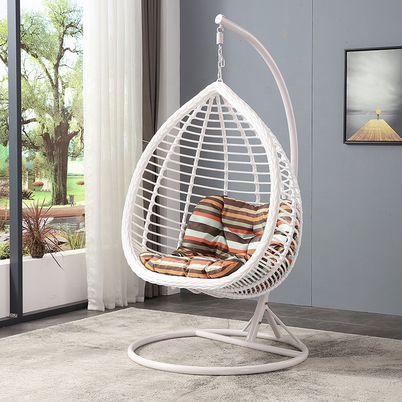 MEIJIA outdoor swing rattan wicker chair hanging basket egg chairs