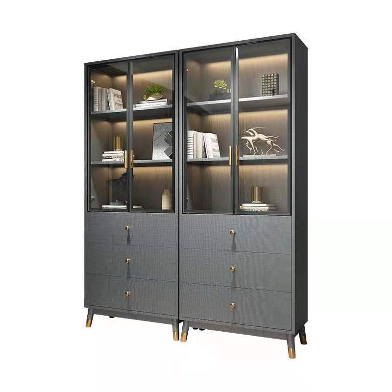 wholesale customized Modern Bookcase wooden bookcase furniture bookshelf