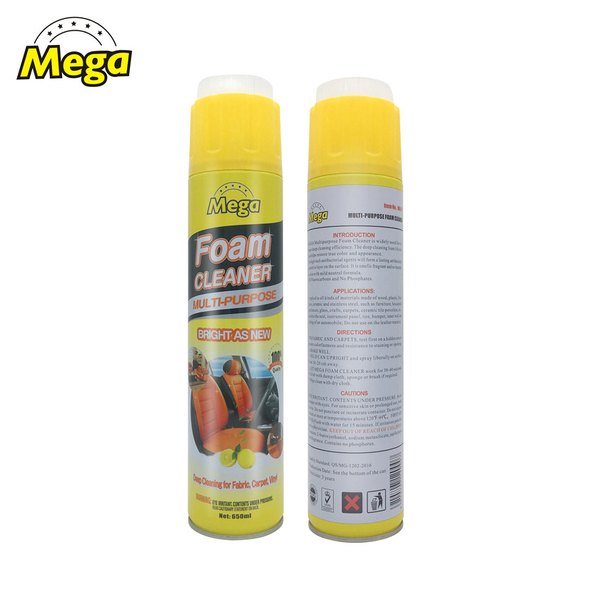 Factory Price 650ml Effective Multipurpose car foam cleaner