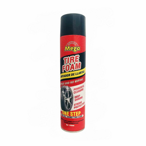 650ml tyre foam cleaner car tyre shine tyre foam spray