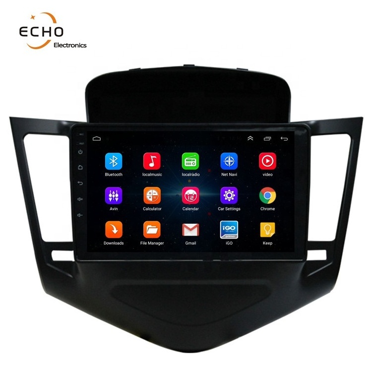 Android 10 Touch Screen Car Radio Stereo Multimedia Video Player With GPS Navigation For Chevrolet Cruze J300 2008 - 2014