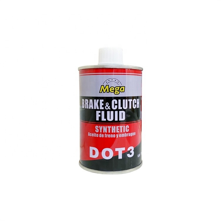 250ml 500ml 900ml 1L liquido de freno Tin Can Plastic Bottle Automotive Hydraulic Synthetic Brake Clutch Fluid Dot 3 4 5 5.1