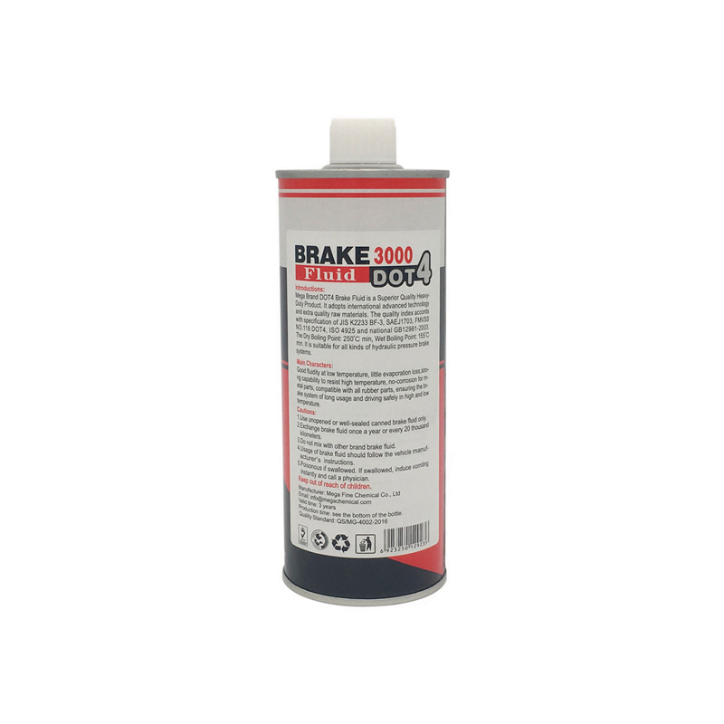 500ml/250ml High Quality Manufacturer car brake fluid dot 4