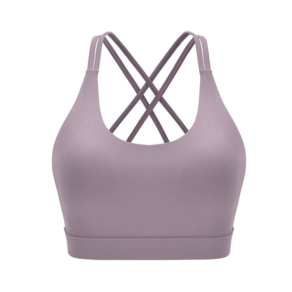 Fitness Ladies Girls Running Gym Yoga Bra Tops Custom Logo Crane Exercise Workout Women's Sports Bra