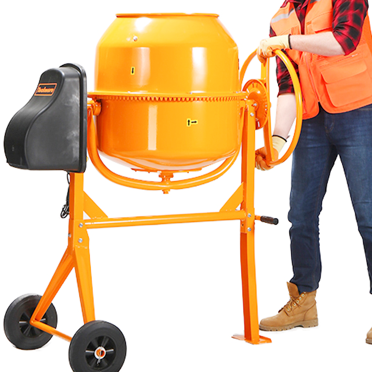 Hot sale product 160L 650W electric mobile cement mixers portable mini concrete mixer for sale