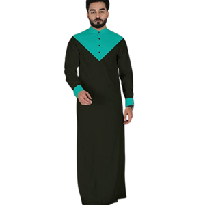 2023 latest ethnic costume muslim men dress islamic clothing thobe moroccan thobe for men wholesale