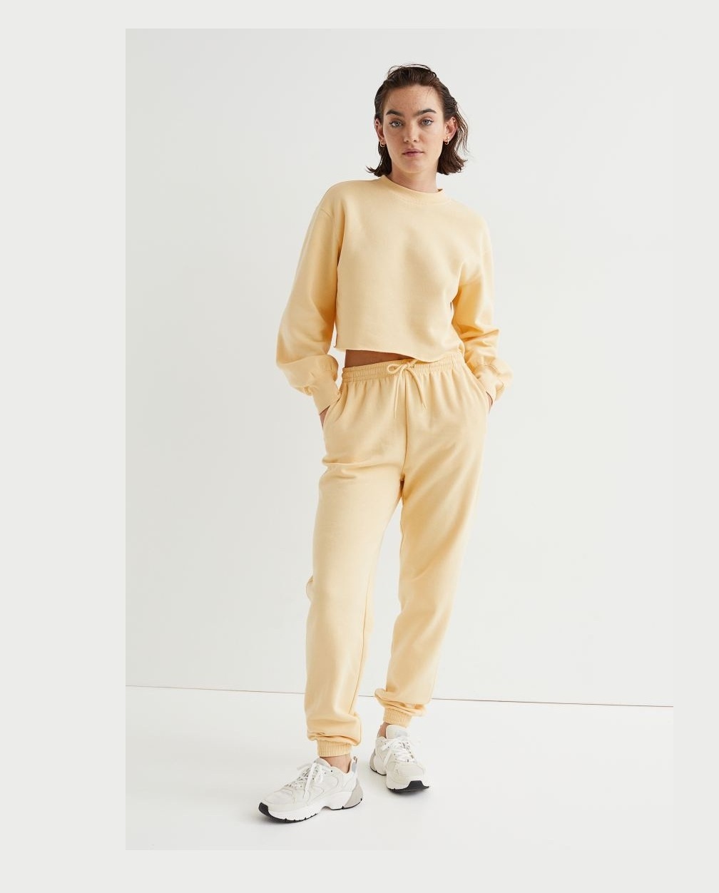 Solid Color Plain Women Crew Neck 2 Piece set Tracksuit Sweat Suit Blank Working Outdoor Customized OEM Tracksuit For Girls