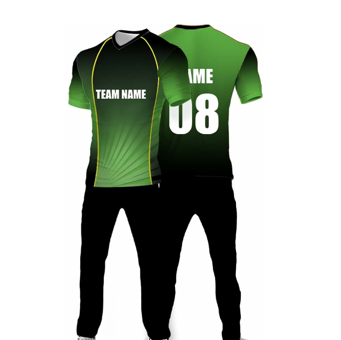 Wholesale OEM Custom Made Cricket Uniform Design Jersey and Pant with Best Quality sublimation Cricket Uniform