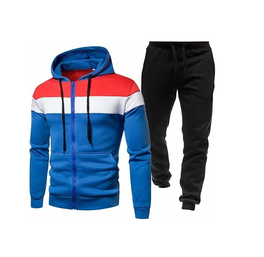 breathable Men Jogging Suit Custom 2024 Wholesale Men's Workout Sweat Suit High Quality for Men Street wear