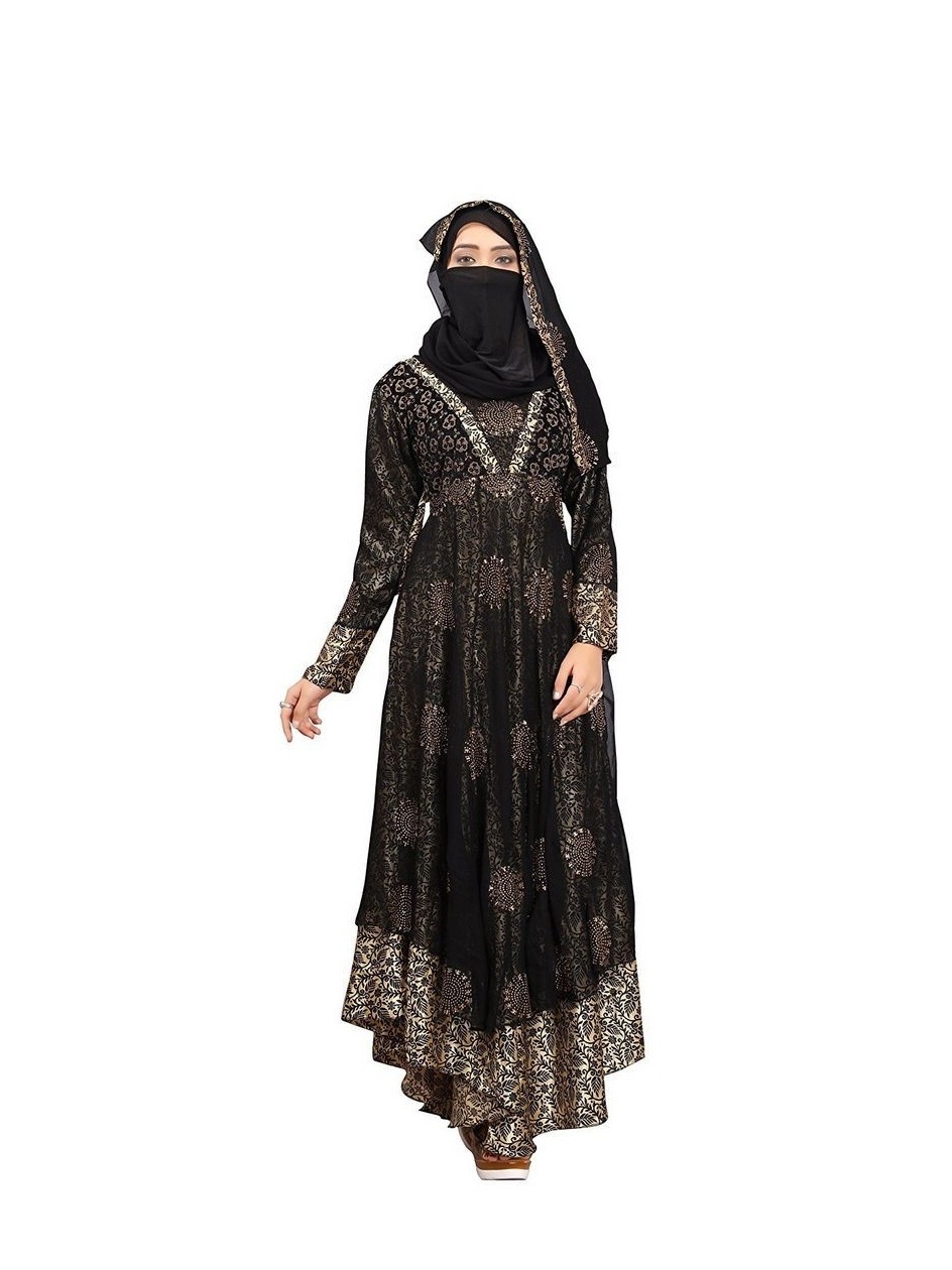 Sublimation Fashion High Quality Kaftan Style Burqa Ladies 2021 Custom Logo Abaya Wholesale For Ladies