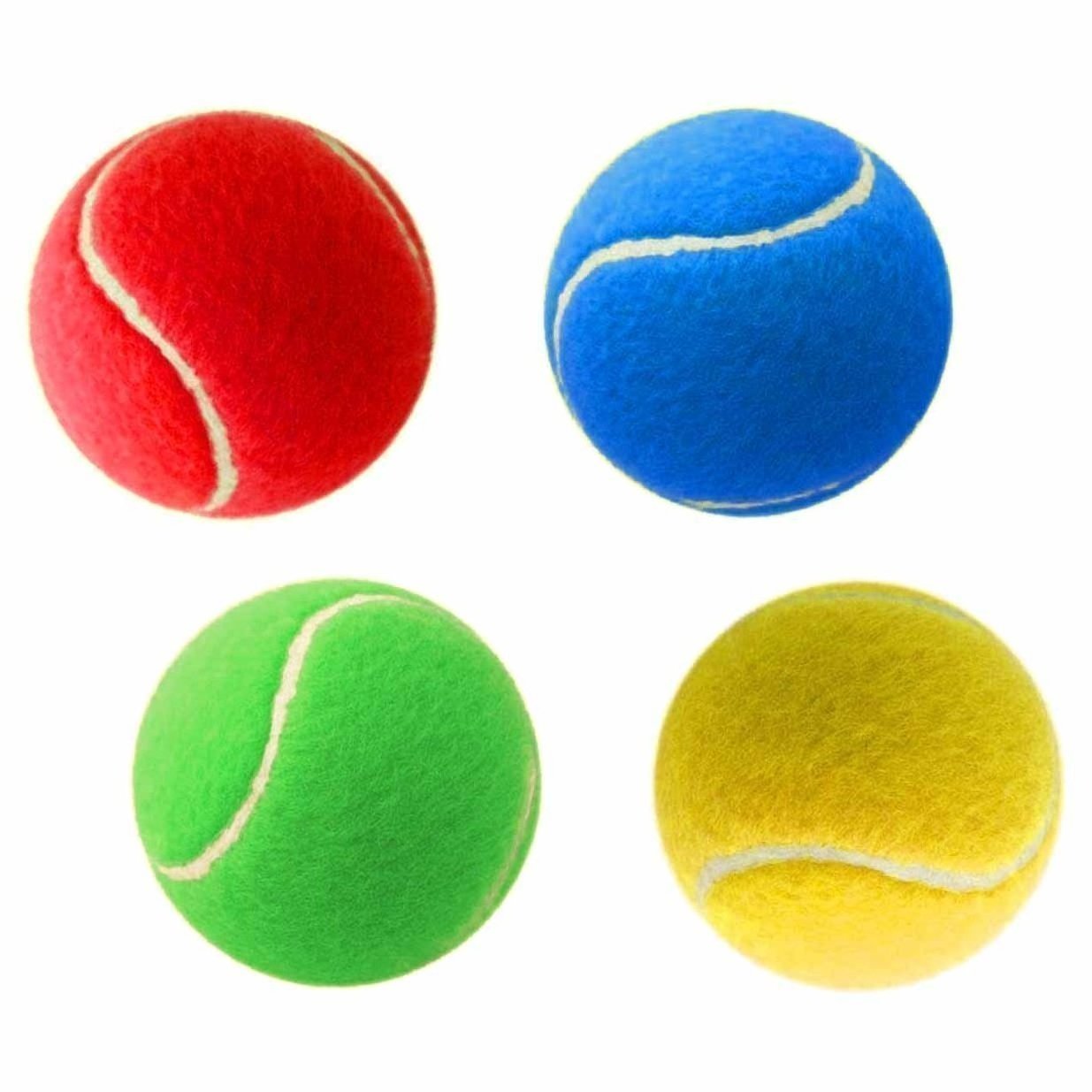 Purple Color Plain Casual Cricket Training Tennis Ball