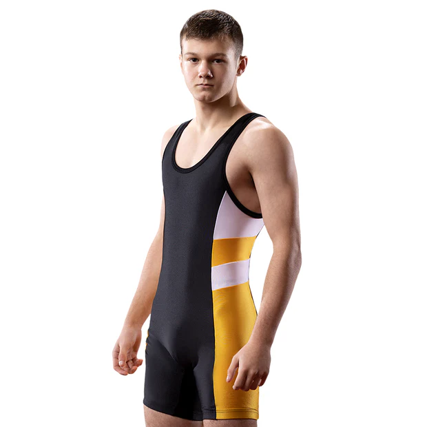 Wholesale breathable Wrestling Singlet Spandex Polyester Comfortable Fabric Wrestling Singlet For Men