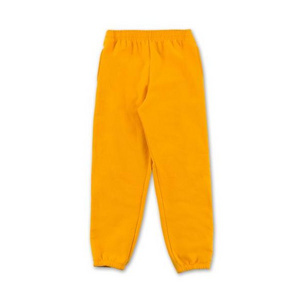 Wholesale Yellow Color Custom Fashion Sweatpants Breathable SweatPants 360gsm Streetwear Casual Blank Sweatpants Men Jogger