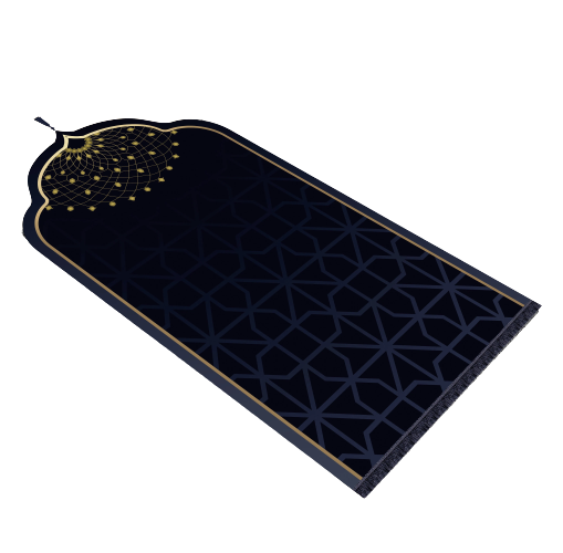 jaenamaz Islamic prayer matt portable prayer mats 2023 Arabic gold embroidered Foldable Praying matt