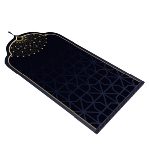 jaenamaz Islamic prayer matt portable prayer mats 2023 Arabic gold embroidered Foldable Praying matt