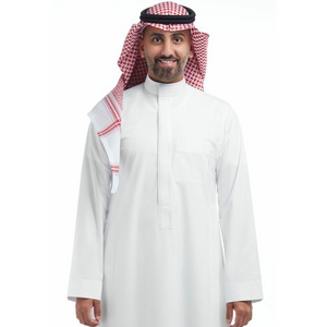 breathable Top sale Islamic Clothing Long Sleeve Men Thobe Arab Jubba Arabian Thobe Arab Dress