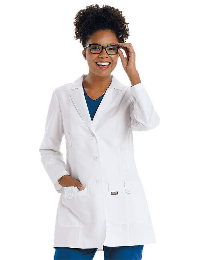 Doctor Lab Coat Unisex Uniform Suit Hospital Doctor Lab Coat Non-woven Medical Surgical Gowns For Females