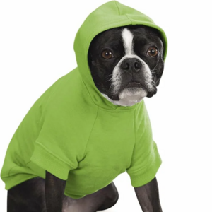 Fleece Vest Hoodie Dog Sweater Blank Medium Warm Pullover Dog Hoodie with pockets Dog Hoodie