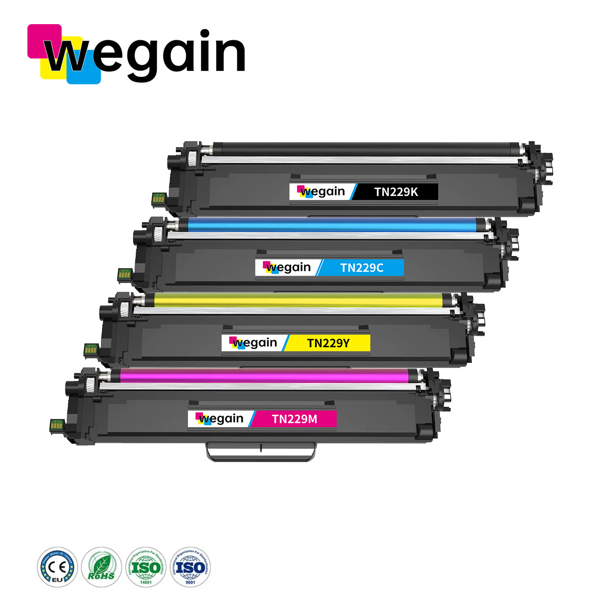 Wegain Tn229 Tn-229 Tn229xl Color Toner Cartridge WIth Clip Compatible For Brother HL-L3220CDW/HL-L3240CDW/HL-L3280CDW