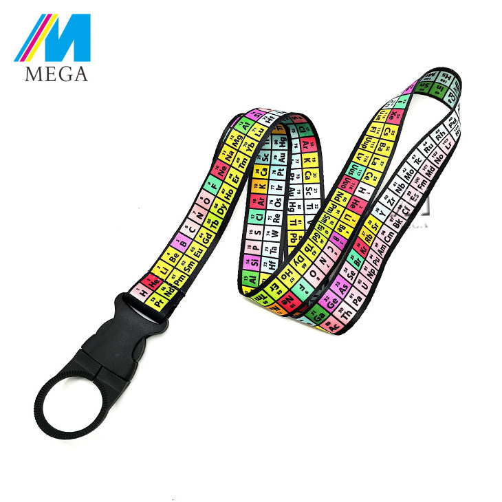 High Quality Multi-colors Detachable  Bottle Holder Neck Lanyard For Travel