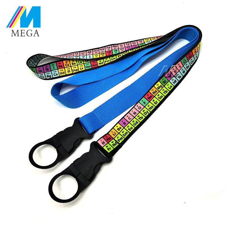 High Quality Multi-colors Detachable  Bottle Holder Neck Lanyard For Travel