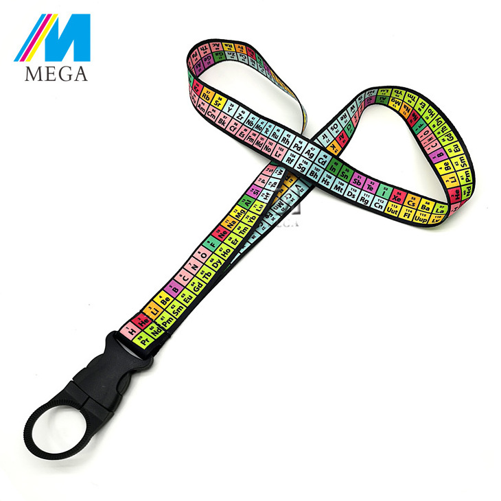 High Quality Multi-colors Detachable  Bottle Holder Neck Lanyard For Travel