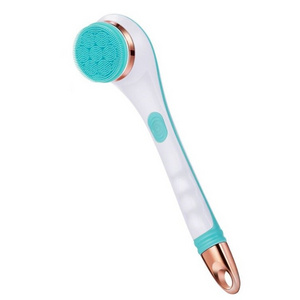 Handheld Massage Body Foot Brush Back Clean Long Handle 4 In 1 Electric Bath Shower Brush