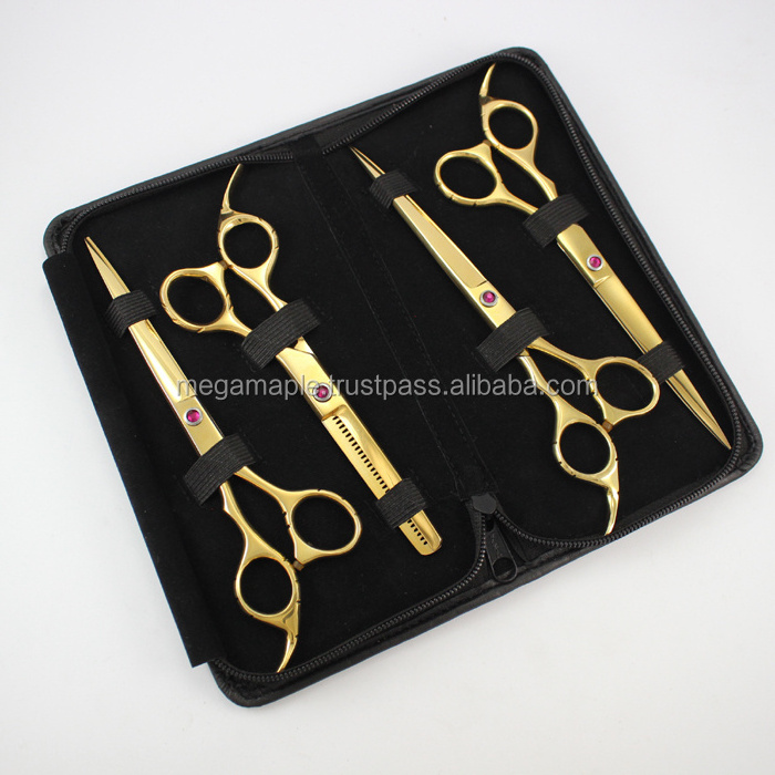 Professional Pet Dog Cat Grooming Hair Cutting Thinning Scissors Shears