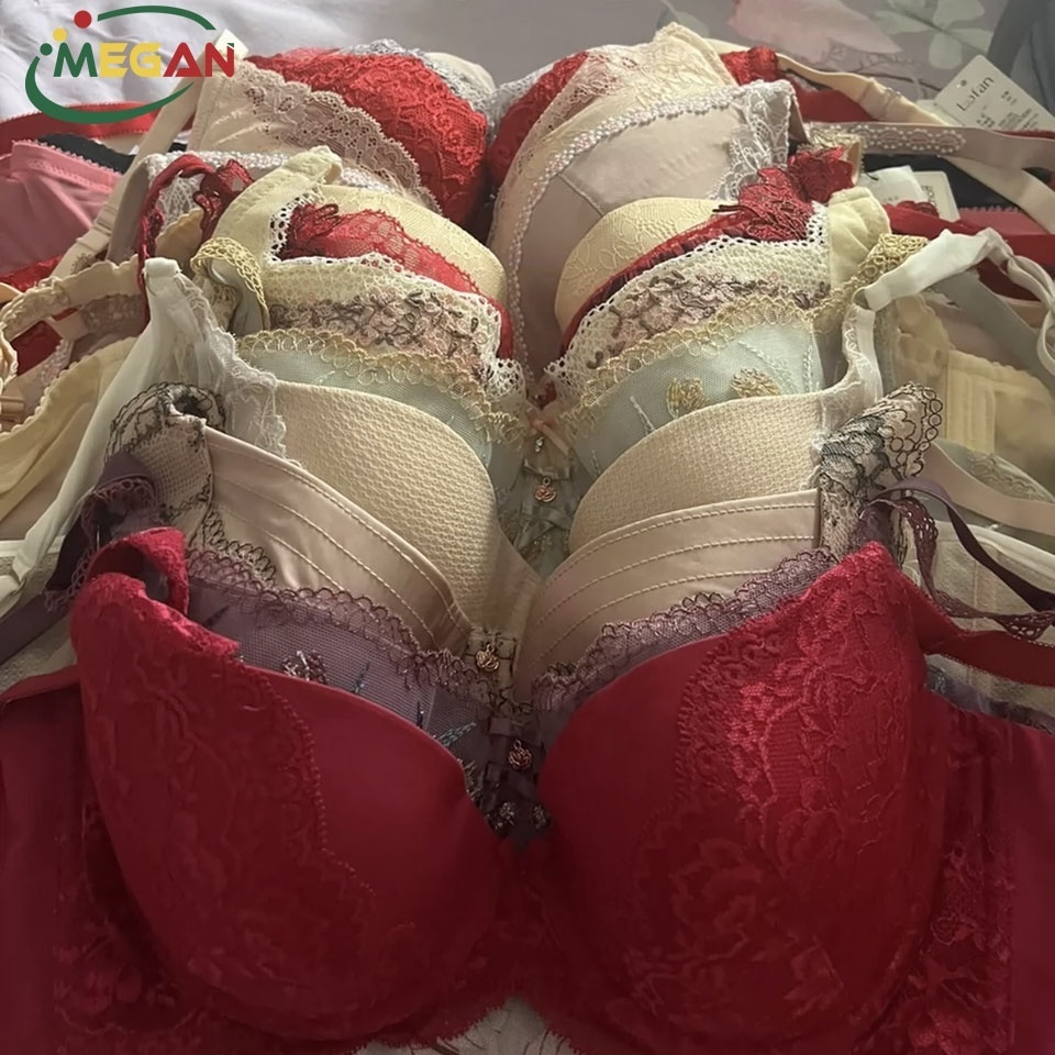 Megan Thrift Girl Second Hand Underwear Clothes Bales Women Matching Used Padded Bras