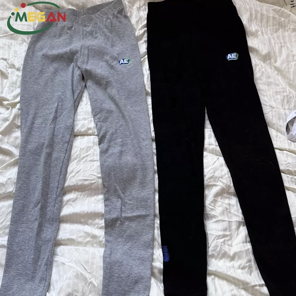 Megan Quality Thrift Fleece Used Leggings Thick Warm Bundles Second Hand Winter Pants