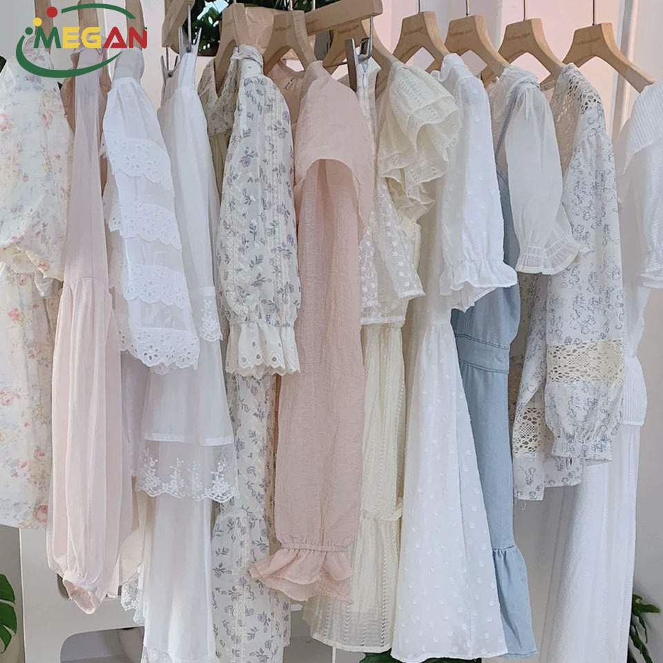 Megan High Quality Cotton Bales Used Women'S Clothes Silk Second Hand Skirts And Dresses