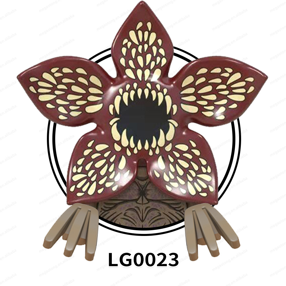 LG1004 Strange Things Season 4 Demogorgon Dustin Henderson Mike Eleven Will Byers Wheeler Plastic Building Blocks Kids Mini Toys