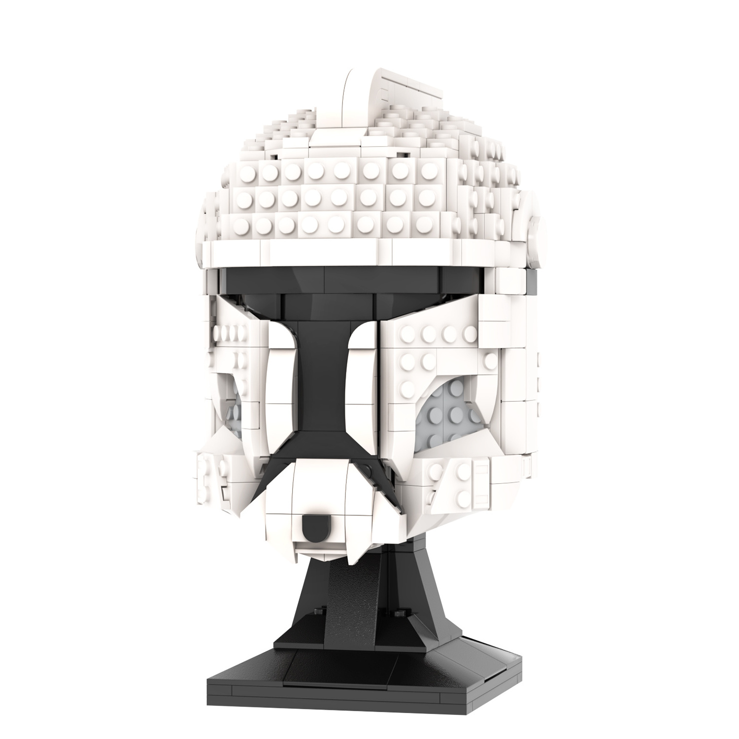 MOC2086 Hot Sale Clone Trooper Helmet 657 Pcs Bricks Plastic Action Jutuetes Model Space Wars Building Blocks Children Gift Toys