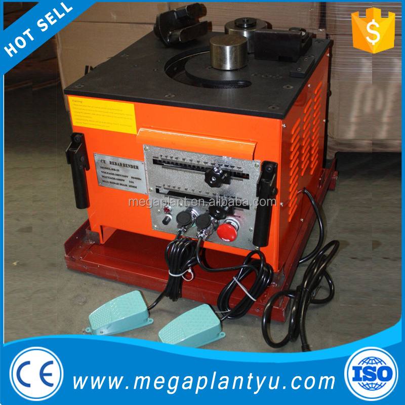 Hot Sell 110V 220V Mini Steel Bar Bending Machine 25mm Rebar Bender