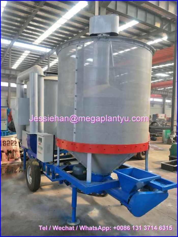 Zhengzhou factory price 20TPD mobile rice seed paddy dryer