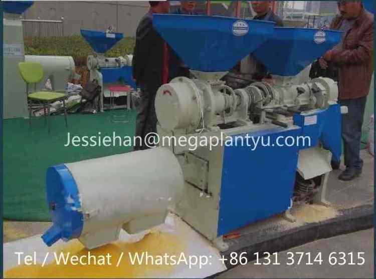 Small Scale In Uganda Grain Soybean Corn grits Making Flour Milling Machine