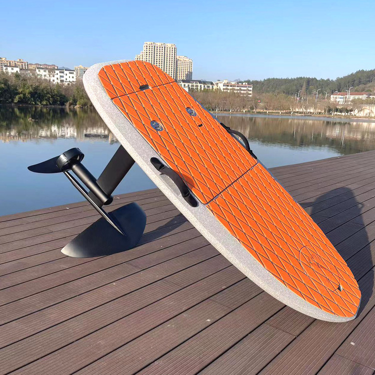 High speed efoil 8 KW surfing body board Electric Hydrofoil Surfboard with water proof battery electric jet body board