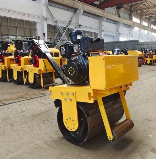 New 3 Ton double drum vibratory compactor roller price compacting road roller