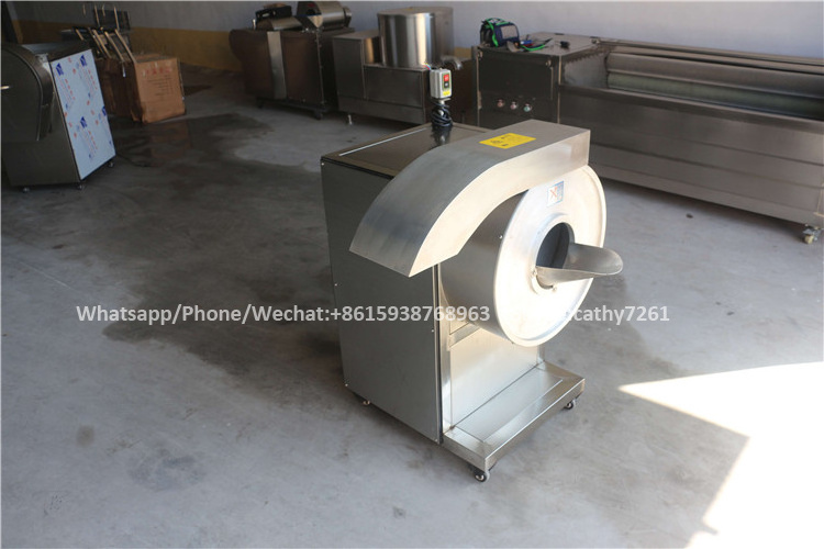 Potato Frozen french fries making cutting production line potato chip cutter slicer