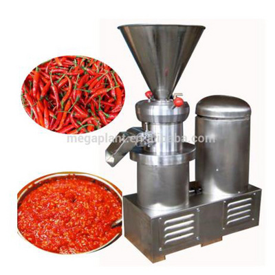 Industrial 20-30kg/h Chilli Sauce Grinding Making Machine/ Red Chilli Paste Grinder / Colloid Mill For Chili Paste