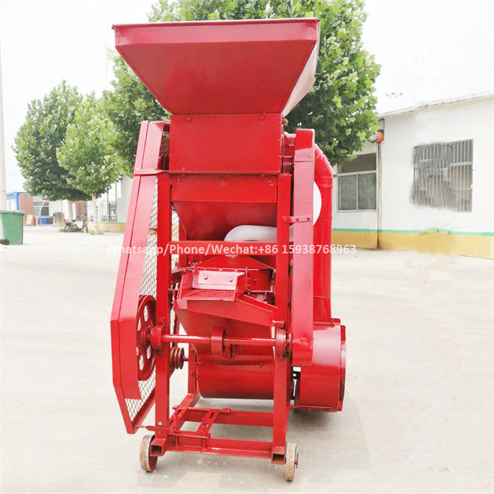 Factory Price Moringa Seed Sheller Machine Peanut Shucker Groundnut Shell Breaking Peeling Machine