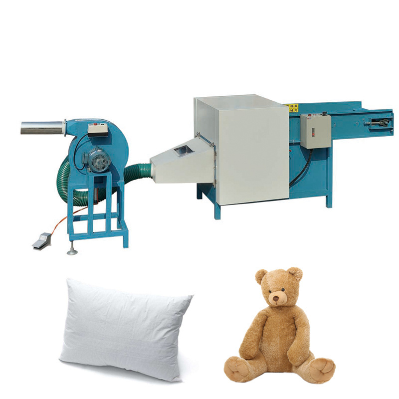 Factory price Small polyester fiber opening carding and pillow filling machine for sale