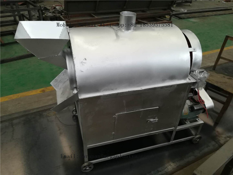 Stainless Steel Electric Infrared Rice/ Grain/cocoa Bean/almond Nut Roaster/peanut Roasting Machine