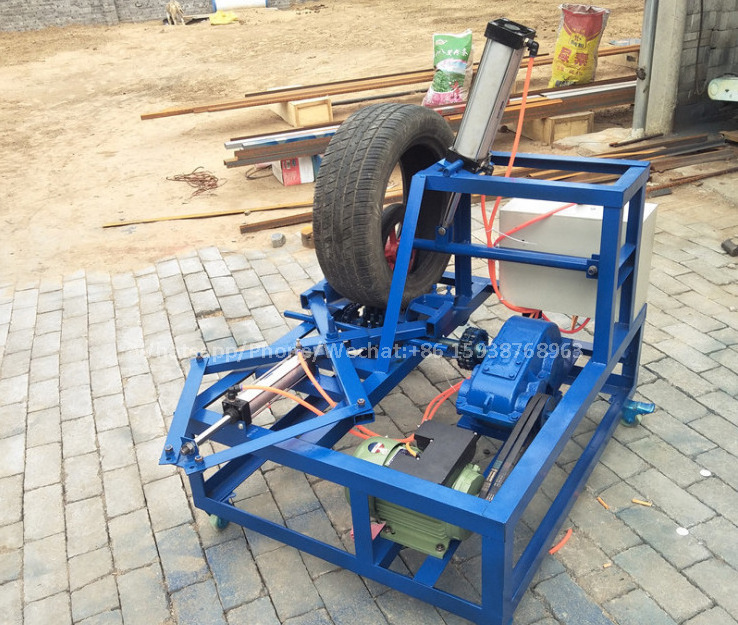 Whole Tyre Shredder Equipment Scrap Tire Recycling Machine Waste Tire Cutting Machine